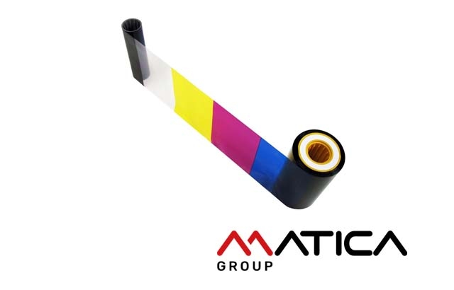 Matica XID8300 YMCK-UV Renkli Ribon