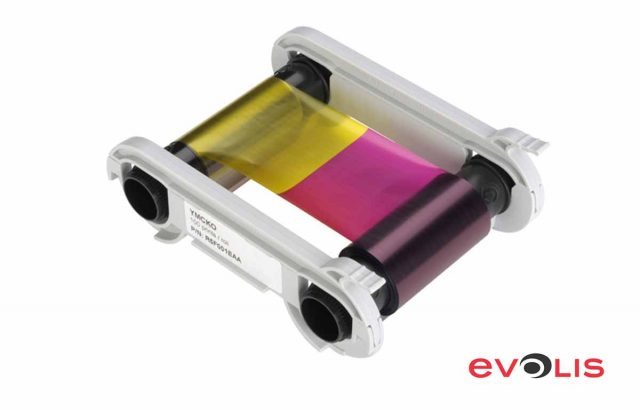 Evolis Primacy R5F008EAA YMCKO Renkli Ribon