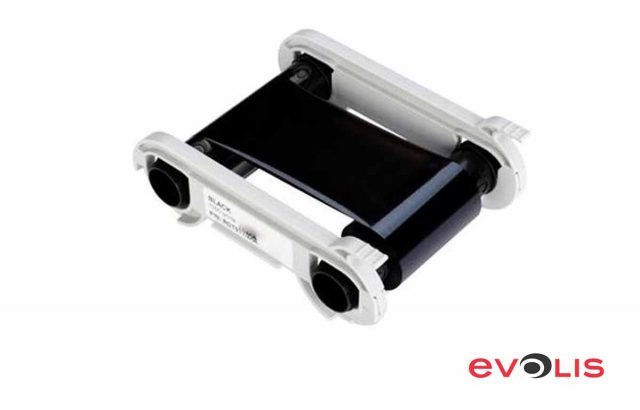 Evolis Zenius RCT023NAA K Siyah Ribon