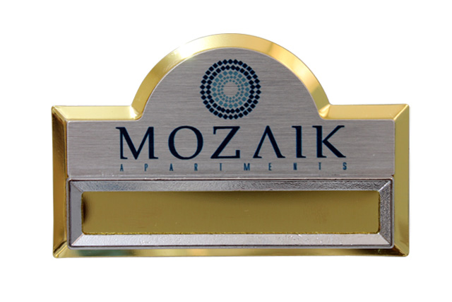 Kubbeli Mıknatıslı Metal Yaka İsimliği