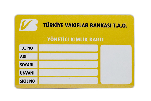 Personel Kimlik Kartı Üretimi